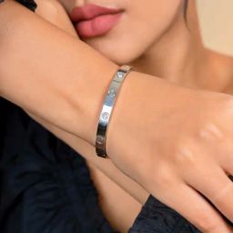 Johori Silver Love Stackable Bracelet-picture-48