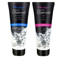 GEMBLUE BioCare Unisex Set of Charcoal Detox Cleanser & Mask-21