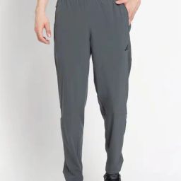 Adidas Grey Regular Fit Printed Sports Trackpants-image-34