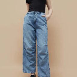 Ginger by Lifestyle Blue Solid Jeans-image-76