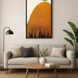 999Store Yellow & Black 1 Piece Canvas Other Wall Paintings-image-73