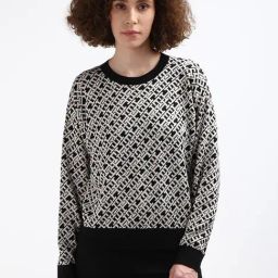 TOMMY HILFIGER Black Printed Sweatshirt-picture-14
