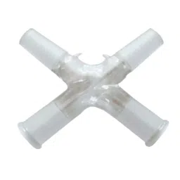 ABGIL Adapter 4 Way Connecting Borosilicate Glass B19 Socket and B55 Cone, ADP-07-05-90