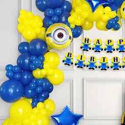 Special You Set Of 47 Yellow & Blue Balloons-image-50