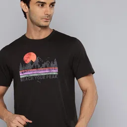 Puma Graphic Printed Drycell Running T-shirt-image-86