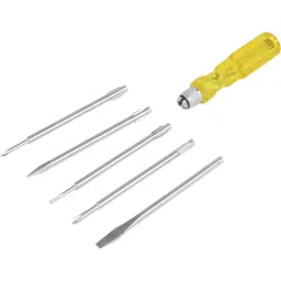 SCOTTS Screwdriver Kit Stainless Steel Red Box with Collet (Set of 5 Pcs) image 2