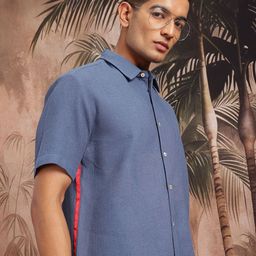 Sangria Textured Casual Shirt-image-14
