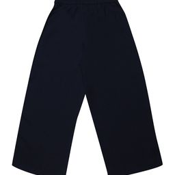 Allen Solly Junior Girls Navy Blue Regular Fit Solid Culottes-image-38