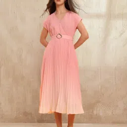 U.S. Polo Assn. Pink Regular Fit Dress-picture-7