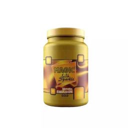 Magic Paints Silk Sparkle 200 ml Gold Glossy Finish Metallic Emulsion Acrylic Paint-picture-32