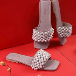 Truffle Collection Women's Champagne Casual Sandals-86