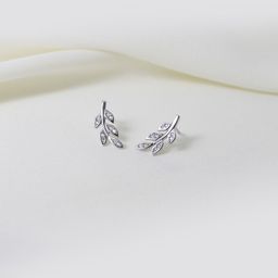 GIVA 925 Silver Leaf Earrings-image-99