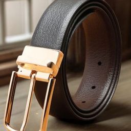 Kastner Men Textured Leather Reversible Formal Belt-image-99