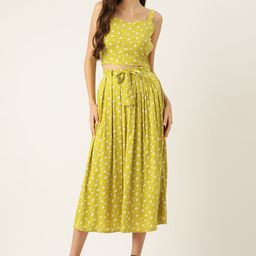 DressBerry Women Printed Top with Skirt-picture-19