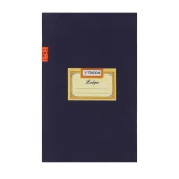 Trison Ledger Register No. 10 Full Canvas Binding Green Ledger Paper 720 Pages 21.5x34 cm 80 GSM image 1