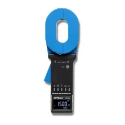 Metravi Clamp On Ground Resistance Tester ±1% Blue & Black, CET-09-6