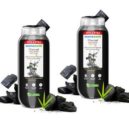 Mamaearth 2-Pc Charcoal Moisturizing Body Wash with Energizing Mint Fragrance - 275ml each-80