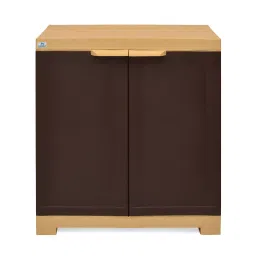 Nilkamal Freedom Mini Small Storage Cabinet (Brown)-image-55