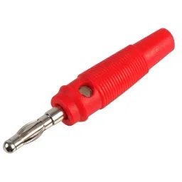 Multicomp BANANA PLUG, 16A, 4MM, CABLE, RED, A-1.126.N.R-27