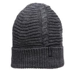 513 Men Grey Melange Beanie-image-101