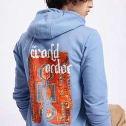 glitchez Cool Swag Cotton Terry Graphic Printed Hooded Sweatshirt-image-15