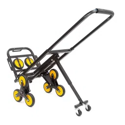 Welbuilt Stair Climbing Hand Truck 150 Kg Load Capacity with Back Support Foldable Trolley-image-46