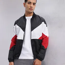 HRX by Hrithik Roshan Colourblock Bomber Lifestyle Jacket-picture-22