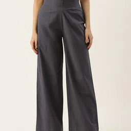 IQRAAR High-Rise Trousers-image-95