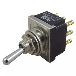 ALCOSWITCH - TE CONNECTIVITY Toggle Switch, Dpdt, 6A, 250V, 4-6437630-5-38