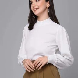 Style Quotient White Regular Fit Top-image-44