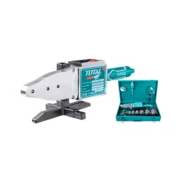 Total TT328151 800 /1500 W Plastic Tube Welding Tool Silver & Blue-13
