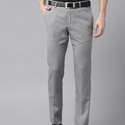 Blackberrys Men B-91 Slim Fit Formal Trousers-image-79