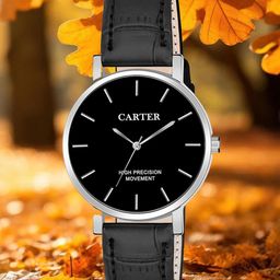 Sandy D Carter Women Dial & Leather Straps Analogue Watch SDC24-114L-BK-image-89