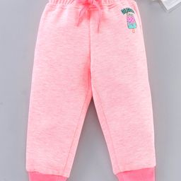 Vitamins Full Length Fleece and Woollen Bottomwear - Pink-image-26
