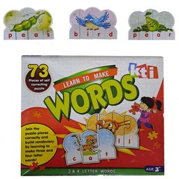 PLEX Wordplay Creative Word Making Educational Board Game Multicolor - 73 Pieces-14