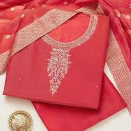 Soch Embroidered Unstitched Dress Material-image-47