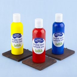Dabble Combo Pack Finger Paints Chubby Brushes (color may vary) image 3