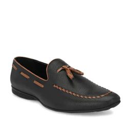 San Frissco Black Boat Shoes-image-40