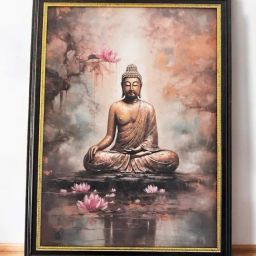 Art Street Gold Synthetic Wood Wall Art For Home D¿cor-40