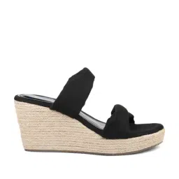 Inc.5 Women's Black Casual Wedges-picture-12