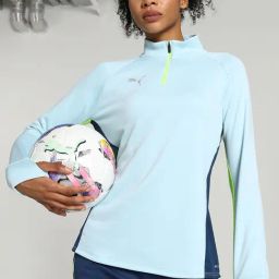 Puma Sky Blue Solid Sports Jacket-image-13