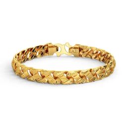 Joyalukkas Modest Opulence 22k Yellow Gold Bracelet-image-10