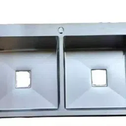 Rigwell Lifetime Diamond Cut 37x18x10 Inch Satin SS Double Bowl Kitchen Sink-image-24