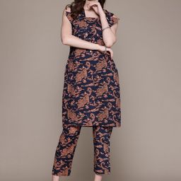 Readiprint Fashions Women Printed Pure Cotton Co Ord Set-picture-22