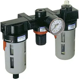 KOGANEI 6.35 mm (1/4 inch) 005-0.83 MPa RC Thread Filter Regulator & Air Lubricator (FRL), C200-02-A-F2-image-8