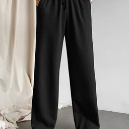 Mast & Harbour Women Loose Fit High-Rise Wide Leg Trousers-picture-26