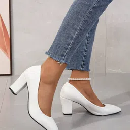 Baespice Women Block Pumps-picture-26