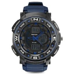 Fastrack Ana Digi 38076PP05W Analog Digital Watch-36