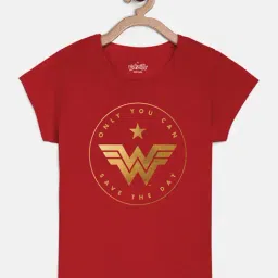 Wonder Women 84 Printed Tshirt For Kids Girls-image-15