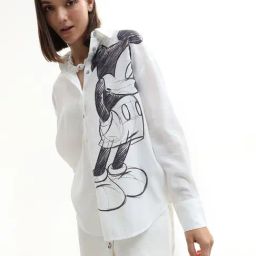 Only White & Black Printed Shirt-image-68